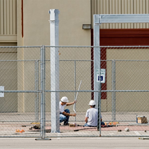 how long can i lease the temporary fence for my building site or event in Chesterfield